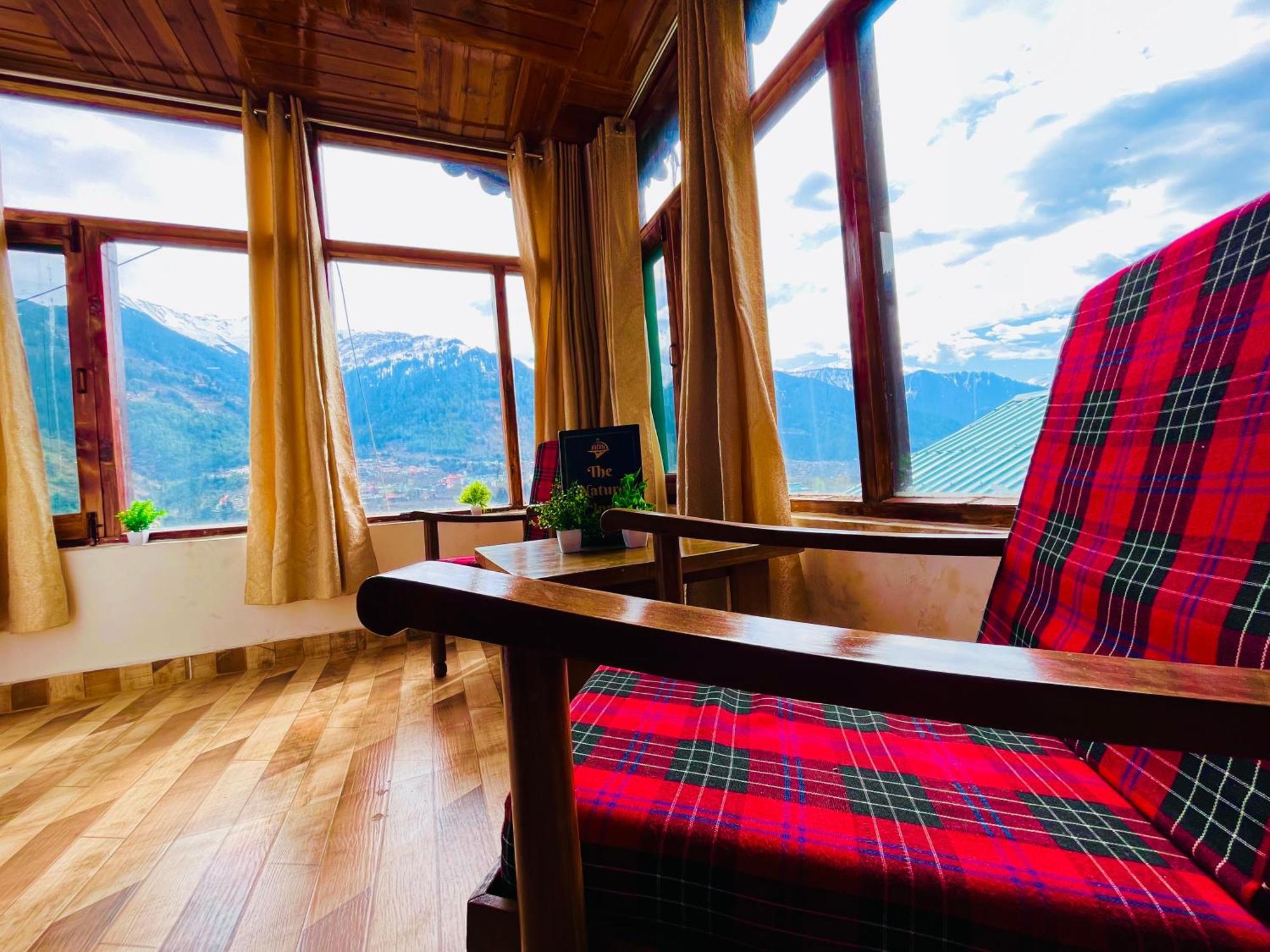 Himalayan River Mountain View 2 Bedrooms Cottage, Manali Exteriör bild