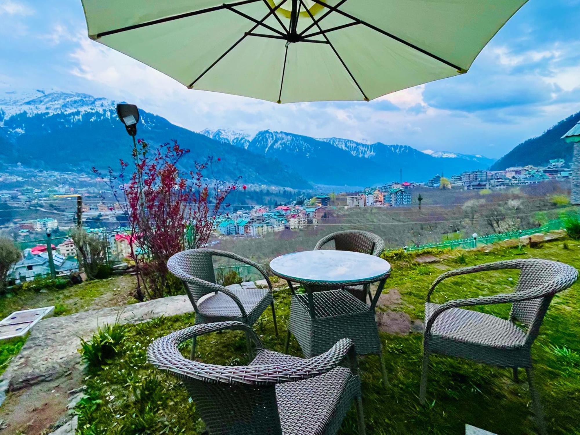 Himalayan River Mountain View 2 Bedrooms Cottage, Manali Exteriör bild