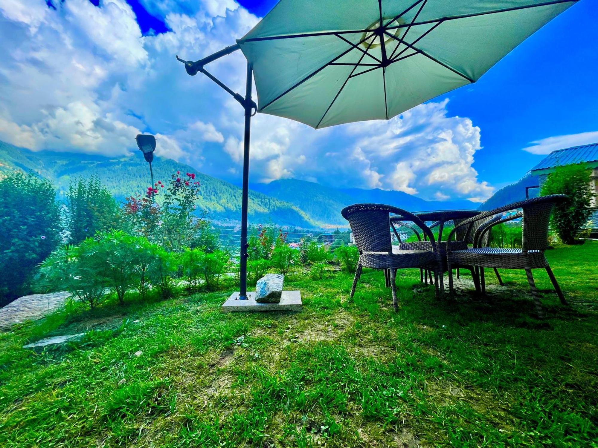 Himalayan River Mountain View 2 Bedrooms Cottage, Manali Exteriör bild