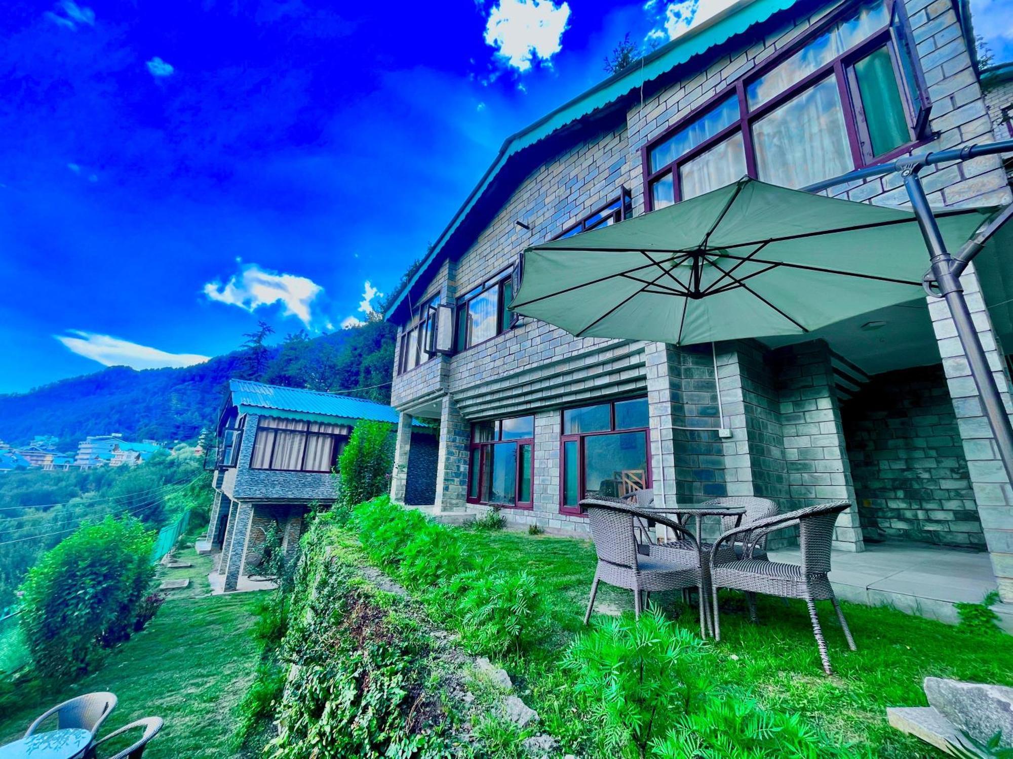 Himalayan River Mountain View 2 Bedrooms Cottage, Manali Exteriör bild
