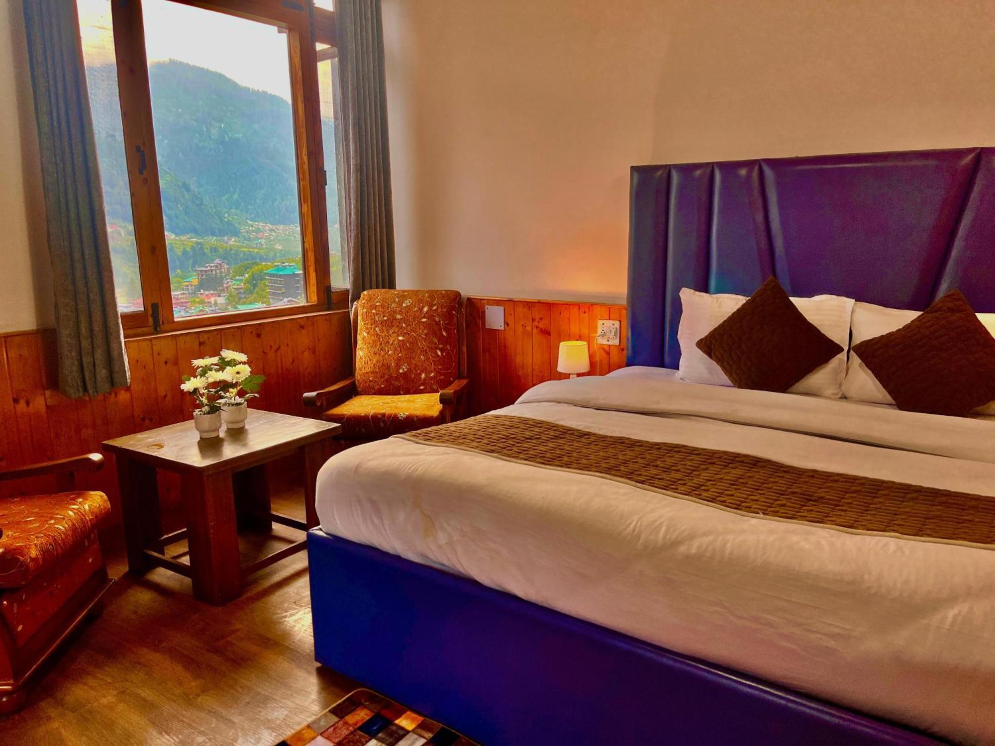 Himalayan River Mountain View 2 Bedrooms Cottage, Manali Exteriör bild